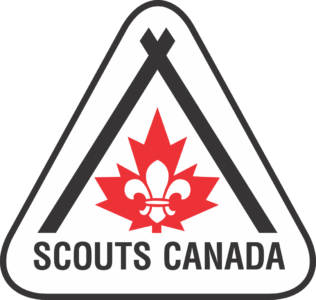 The Scouts Canada logo - showcasing ZoneWest has done work for them.