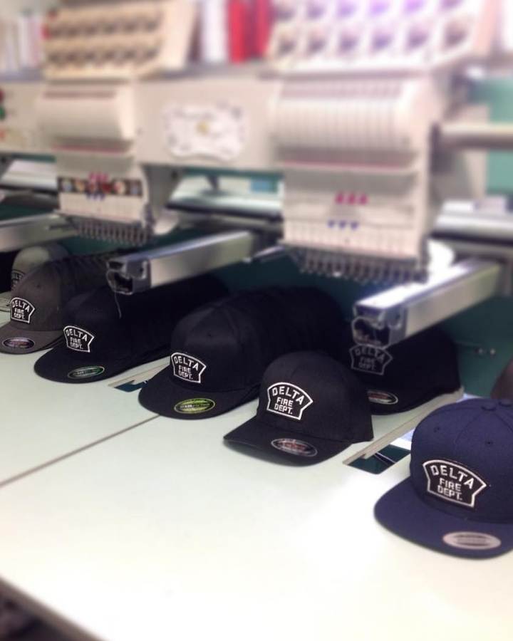 Delta Fire Department Hats